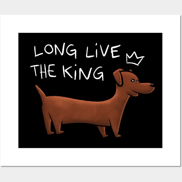 Sausage Wiener Dog Life Wall Art by W.Pyzel